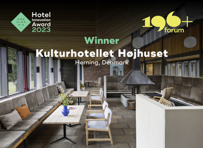196+ forum Vienna: Kulturhotellet Højhuset in Herning, Denmark, wins "Hotel Innovation Award 2023" 