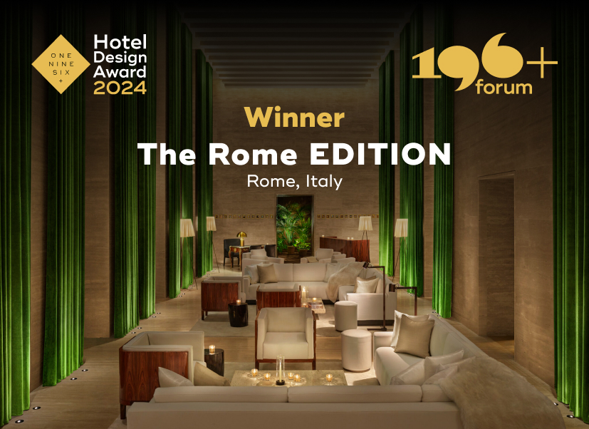 The Rome Edition from Italy wins "Hotel Design Award 2024"