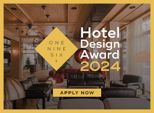 196+ forum Milan is accepting applicants for the "Hotel Design Award 2024"